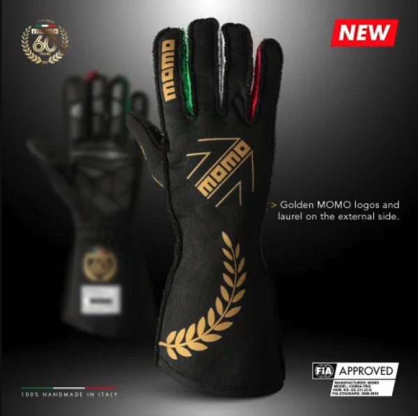 60 Years MOMO Corsa Pro Racing Gloves